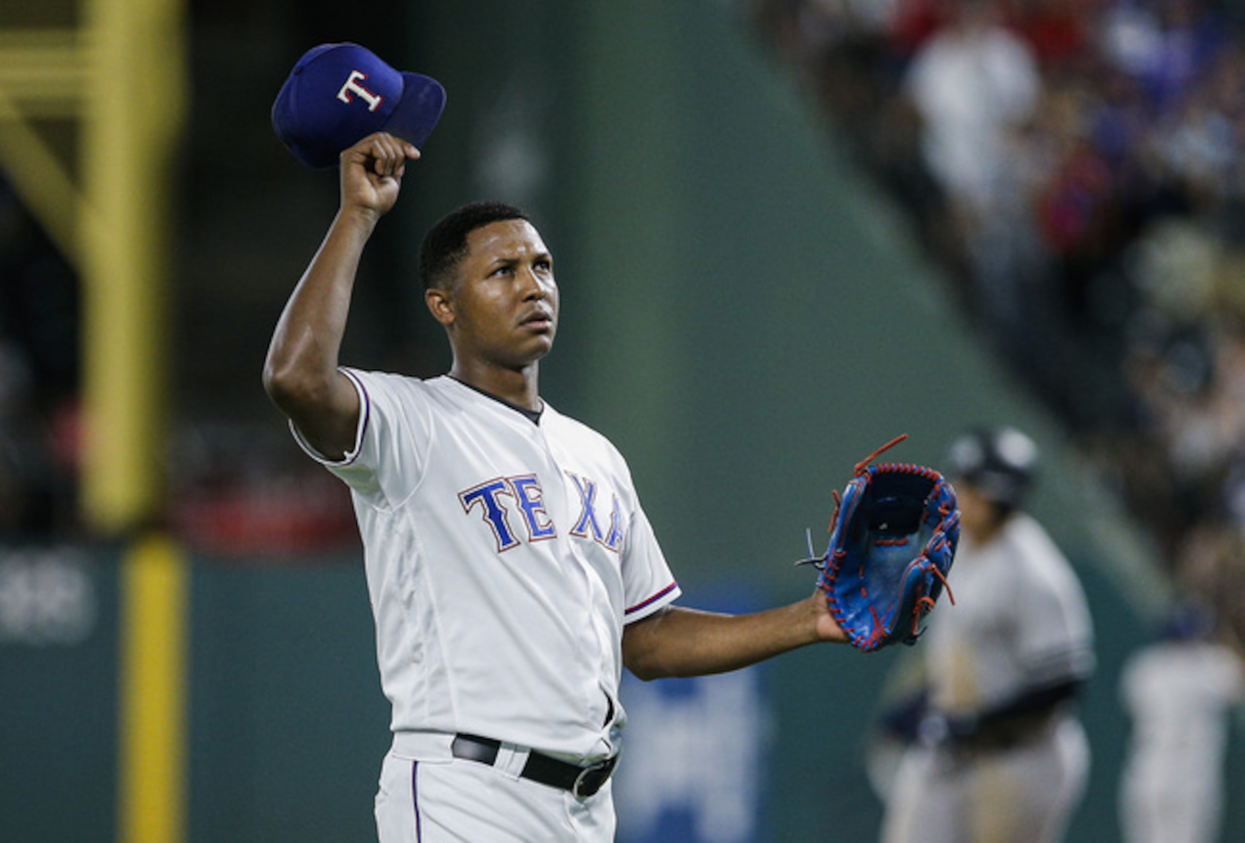 Texas Rangers right-hander Jose Leclerc