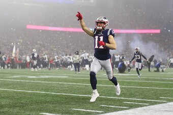 New England Patriots wide receiver Julian Edelman