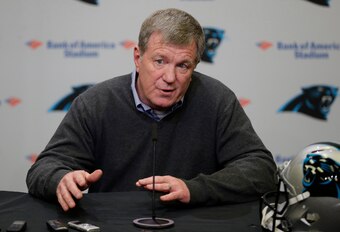 Carolina Panthers general manager Marty Hurney