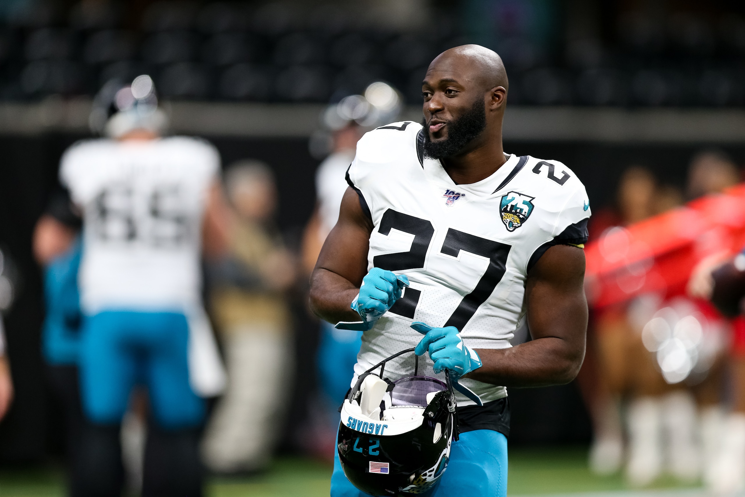 Jacksonville Jaguars running back Leonard Fournette