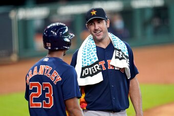 Michael Brantley and Justin Verlander