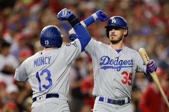 Max Muncy and Cody Bellinger