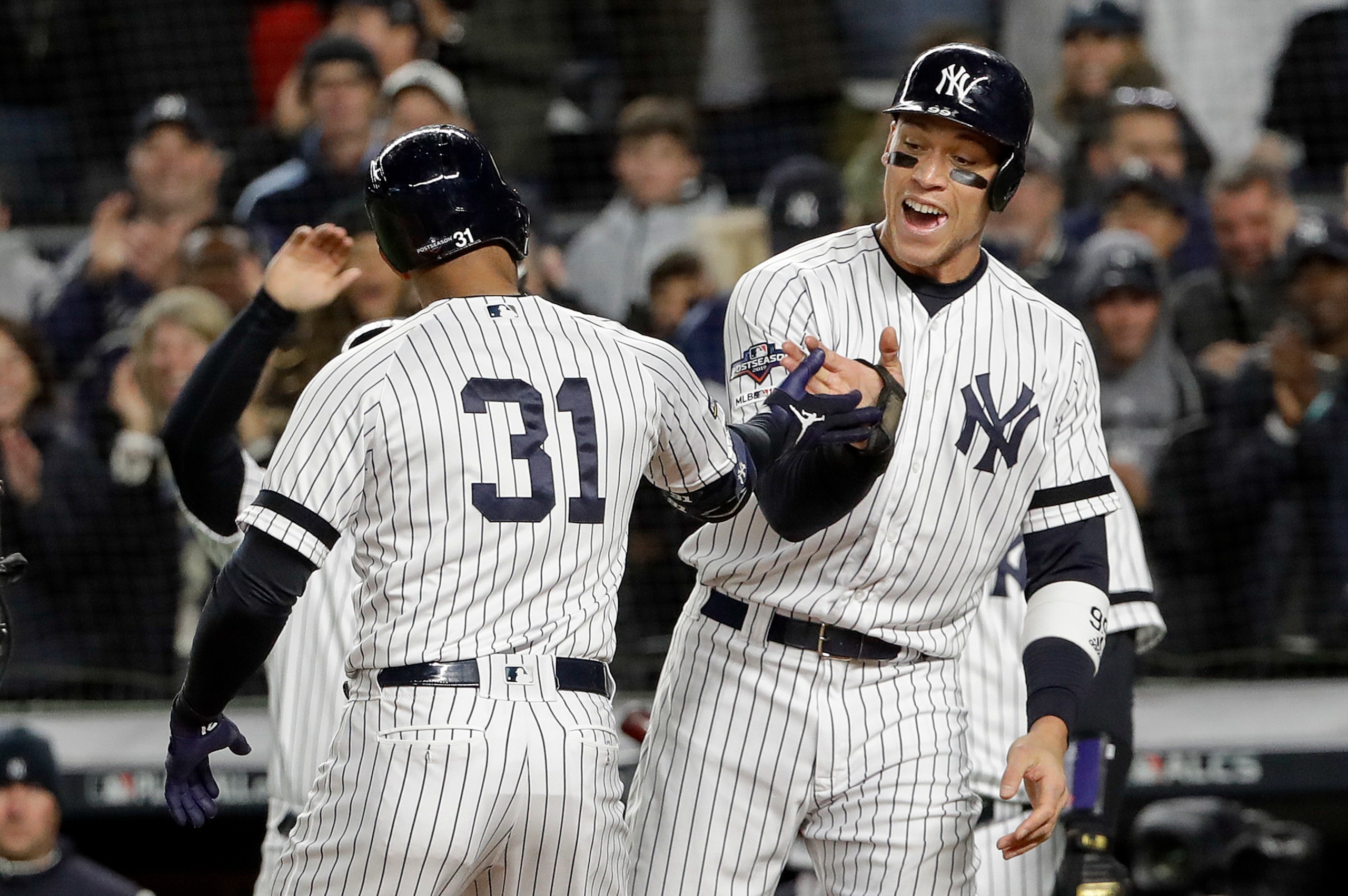 Aaron Hicks and Aaron Judge Aaron Hicks and Aaron Judge