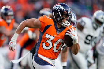 Broncos RB Phillip Lindsay