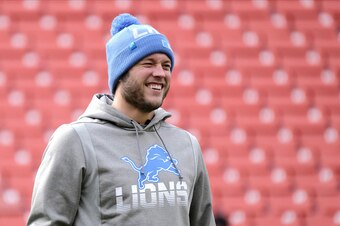 Detroit Lions quarterback Matthew Stafford