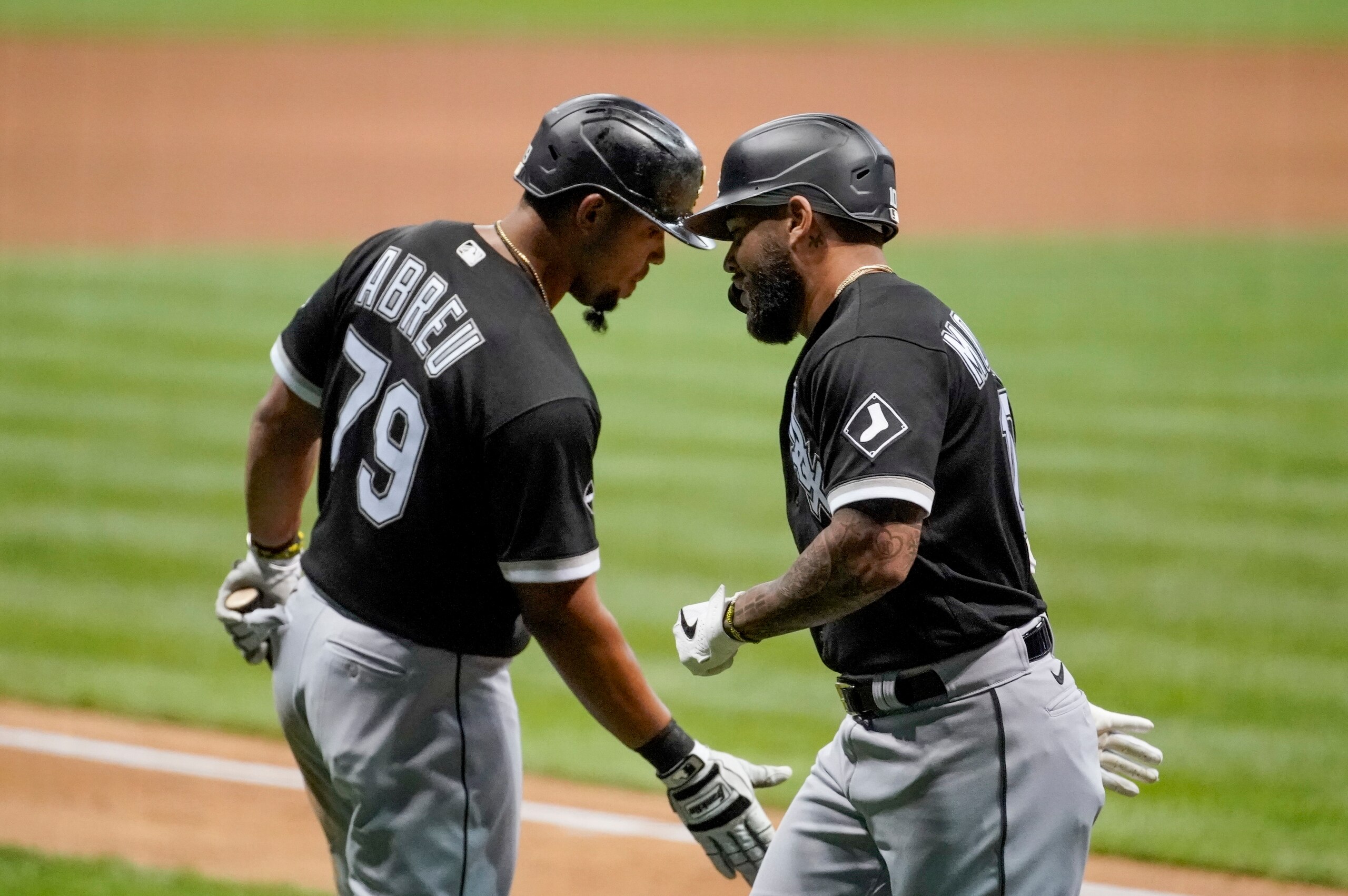 Jose Abreu and Yoan Moncada Jose Abreu and Yoan Moncada