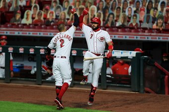 Nick Castellanos and Eugenio Suarez