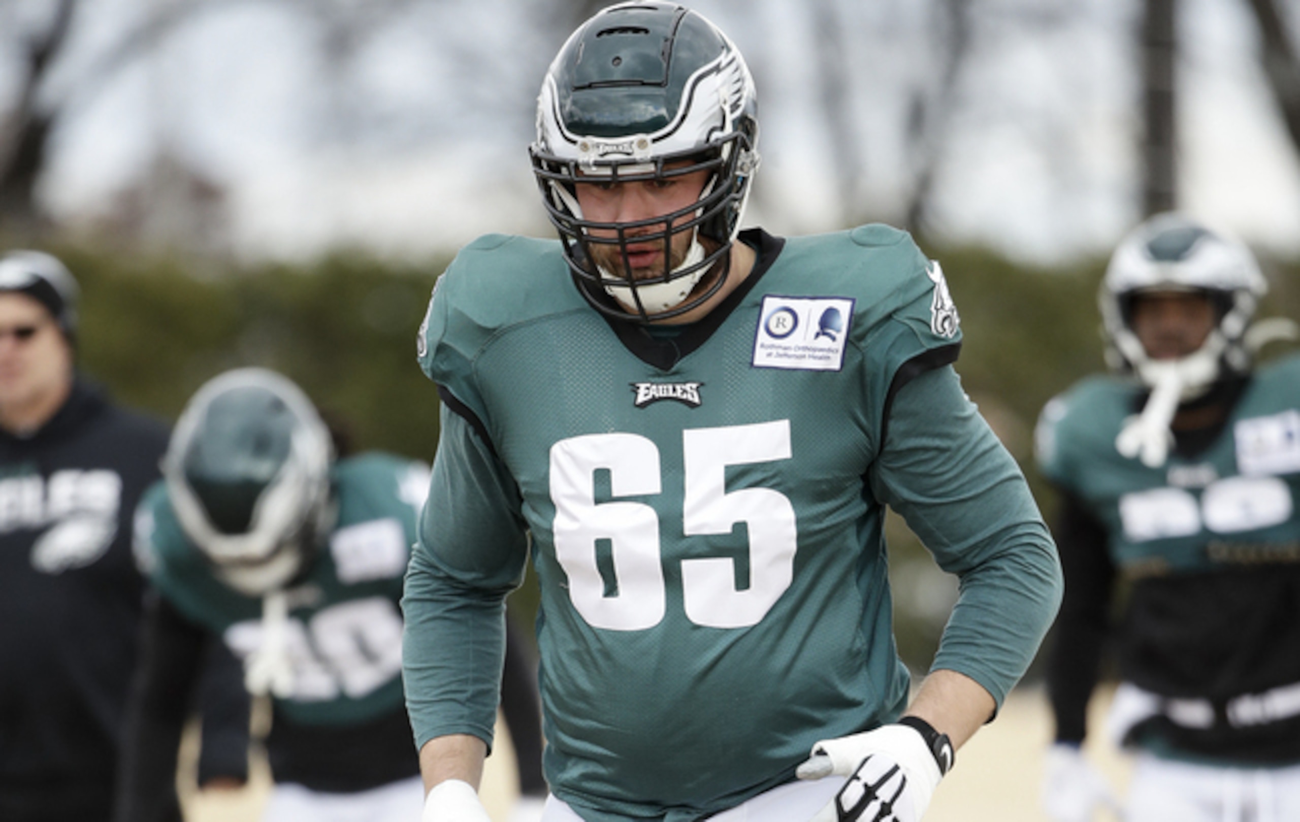 Lane Johnson was one of 56 NFL players to test positive since the start of camps.