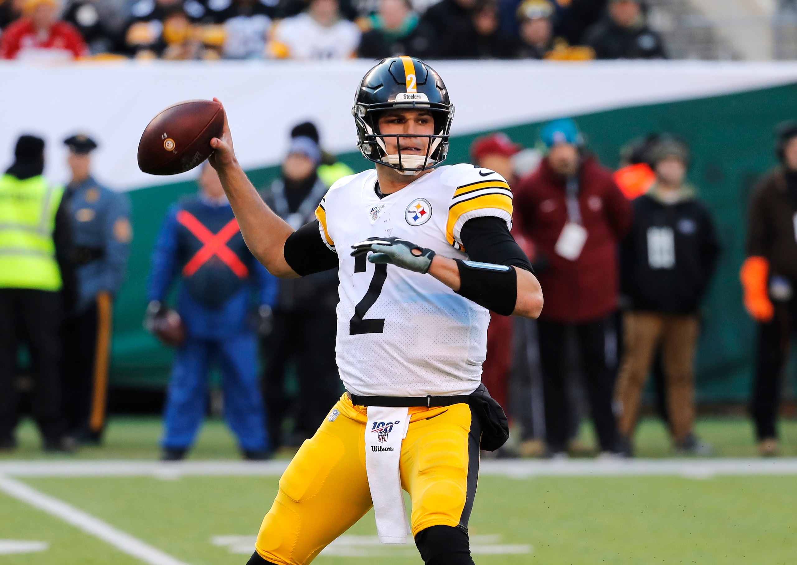 Steelers QB Mason Rudolph