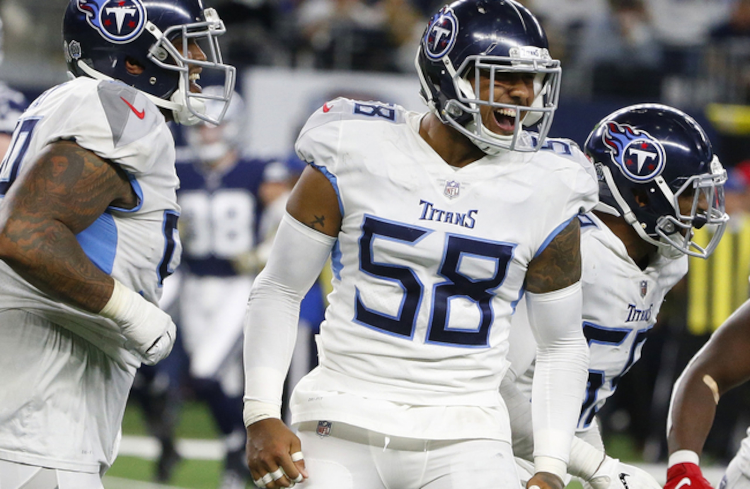 Titans edge-rusher Harold Landry
