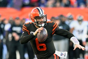 Cleveland Browns quarterback Baker Mayfield