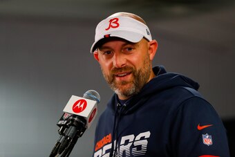 Chicago Bears head coach Matt Nagy