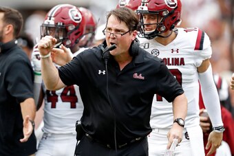 South Carolina head coach Will Muschamp