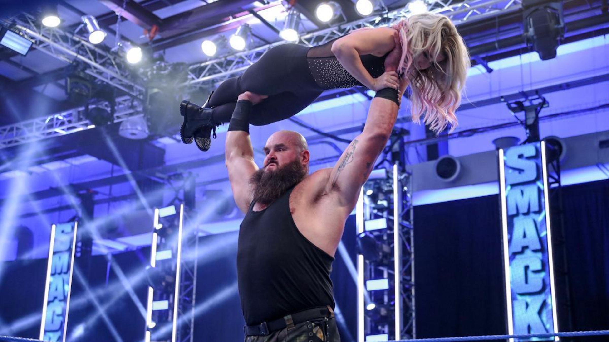 Braun Strowman and Alexa Bliss