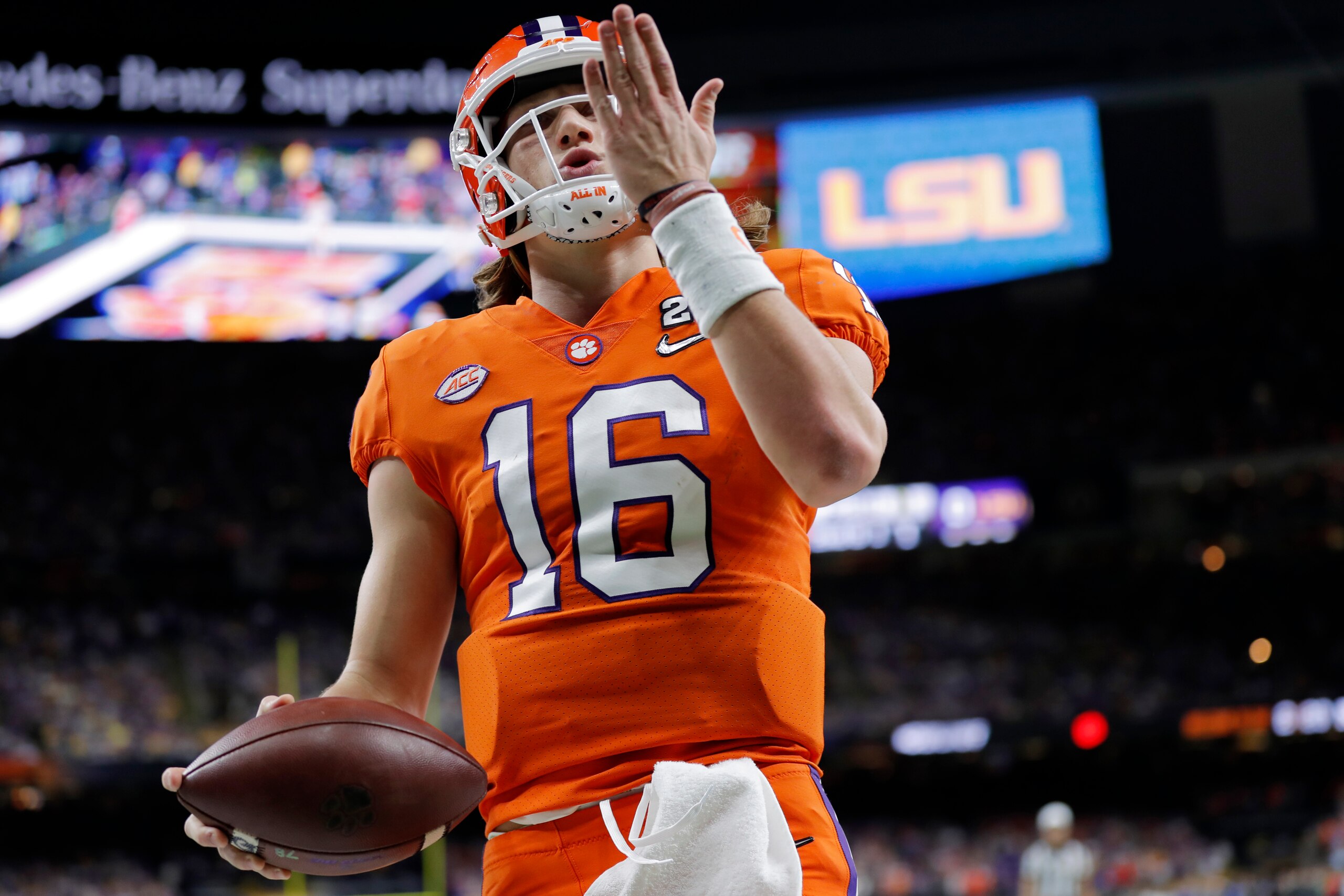 Clemson QB Trevor Lawrence Clemson QB Trevor Lawrence