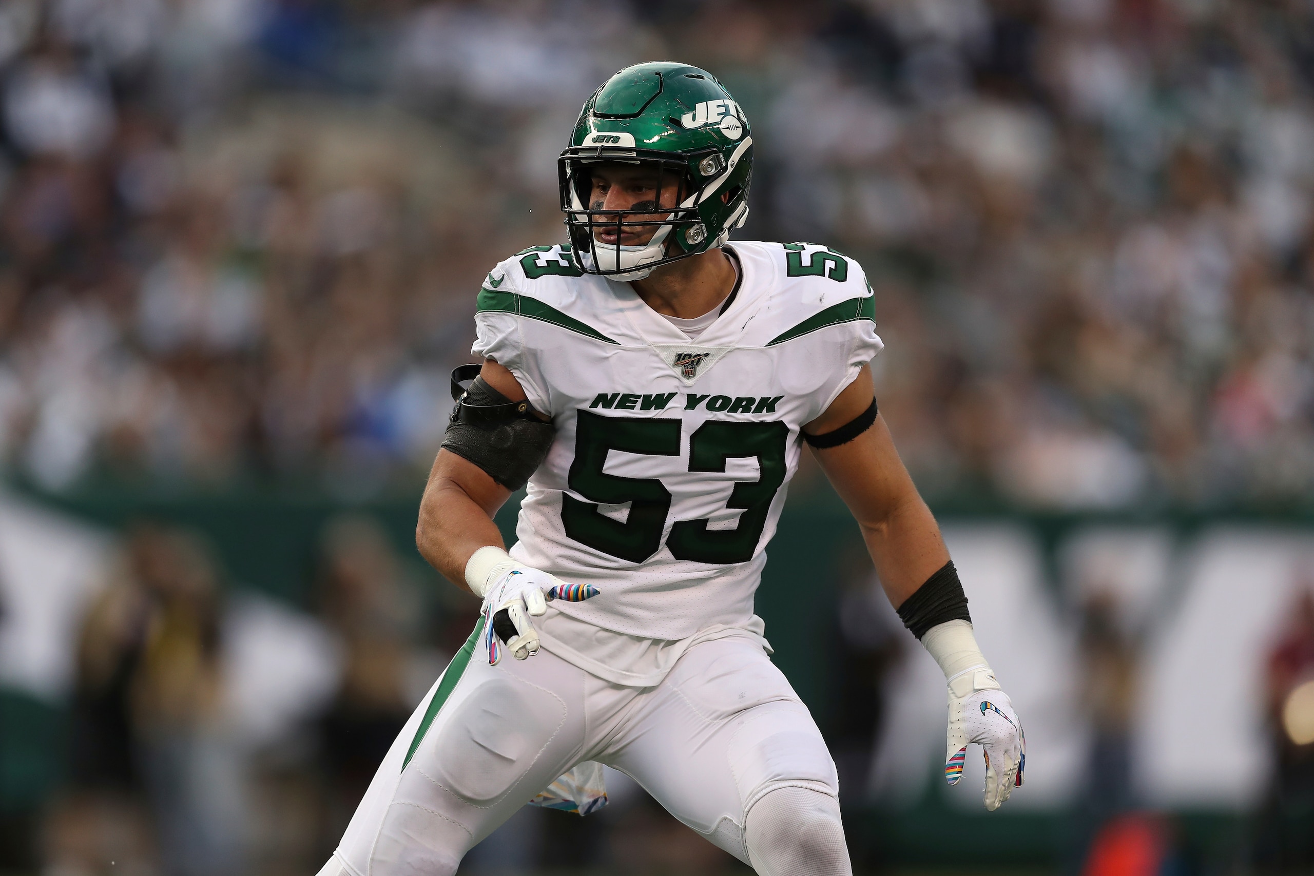 New York Jets linebacker Blake Cashman