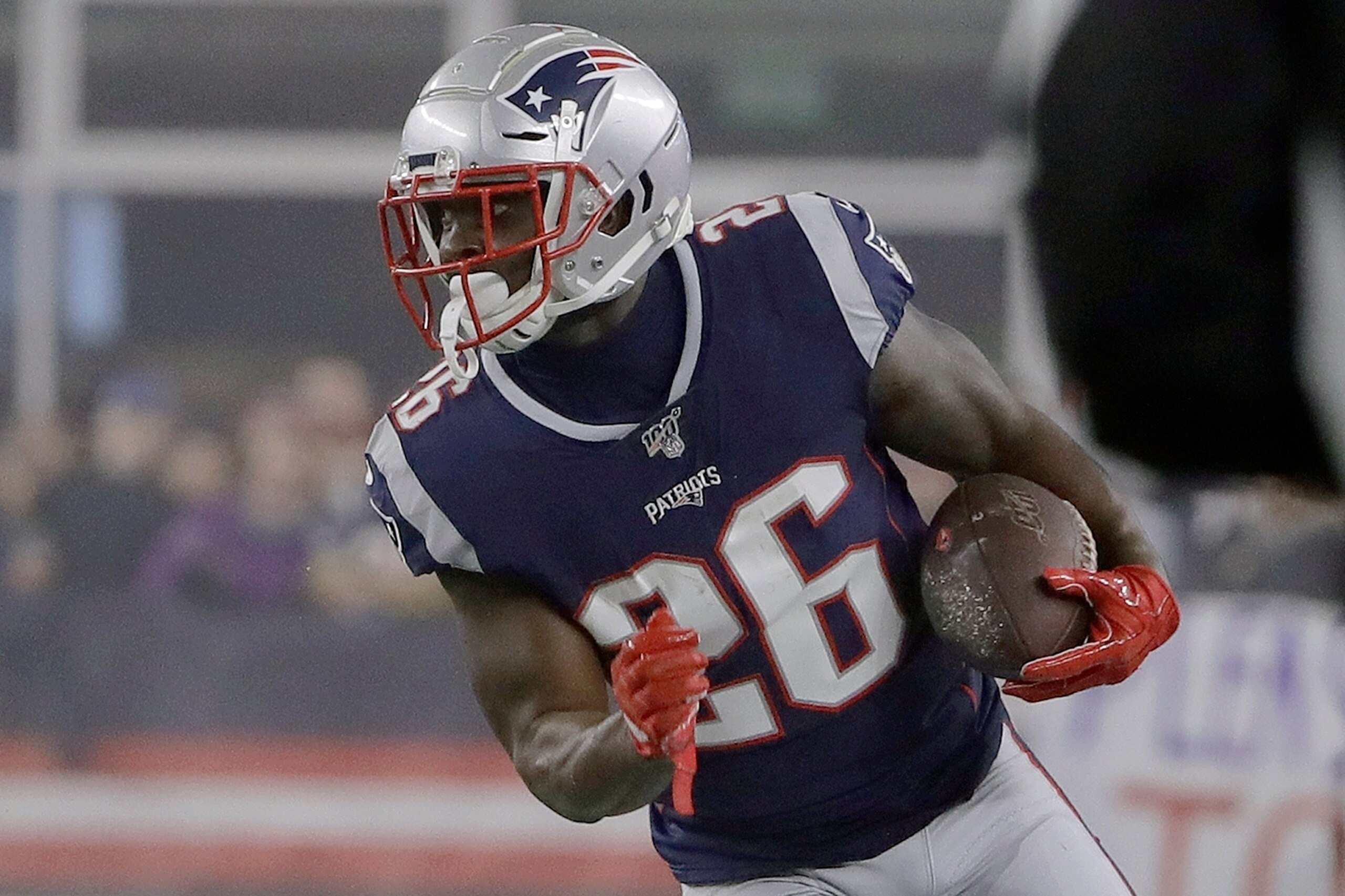 New England Patriots running back Sony Michel New England Patriots running back Sony Michel