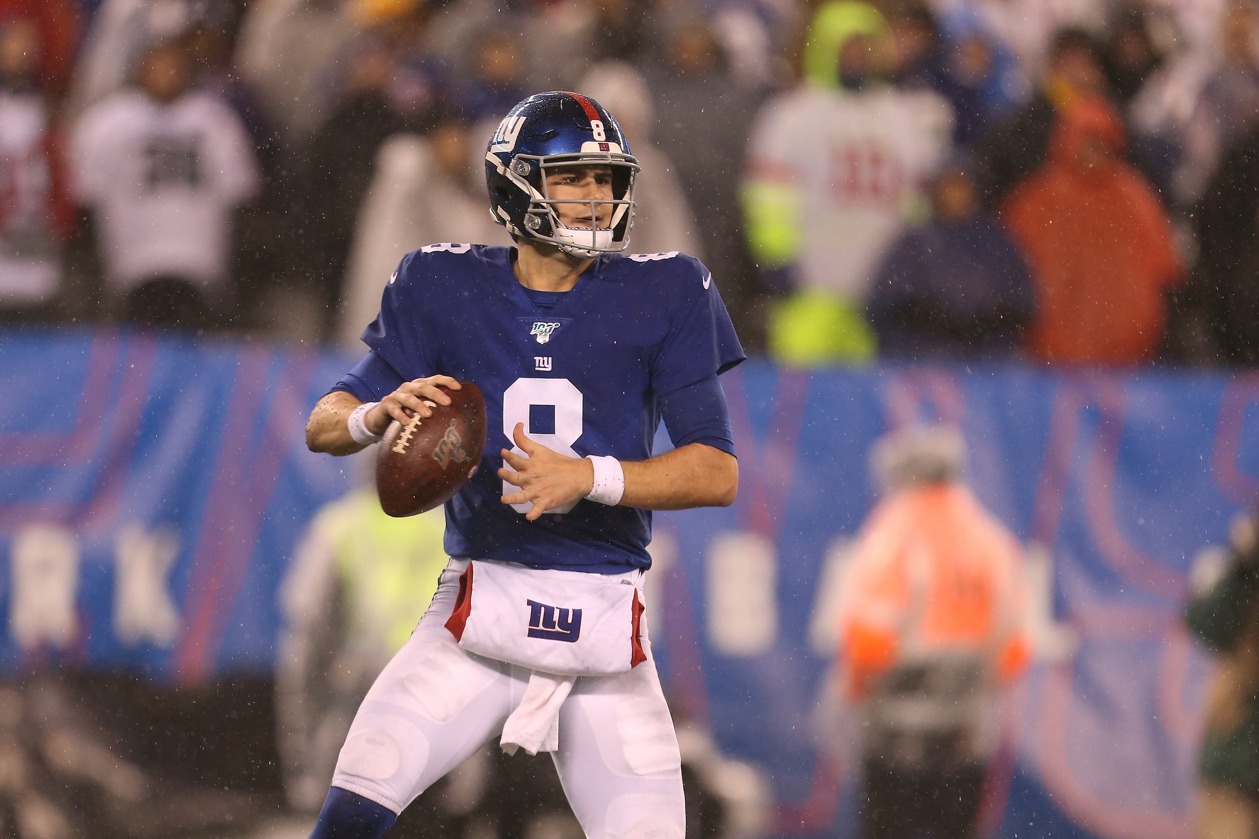New York Giants quarterback Daniel Jones New York Giants quarterback Daniel Jones