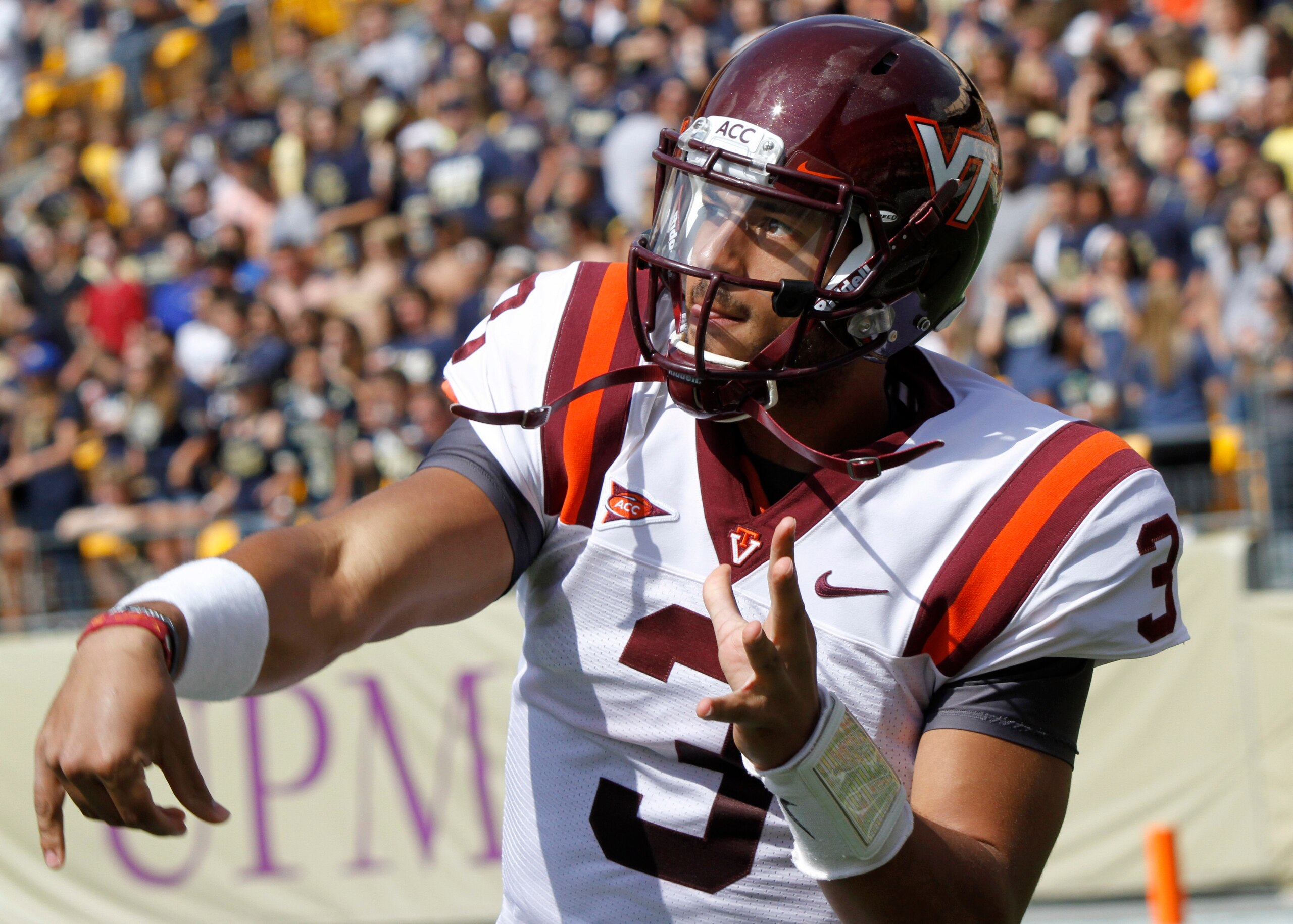 Virginia Tech QB Logan Thomas