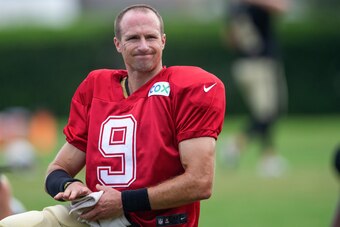 New Orleans Saints quarterback Drew Brees