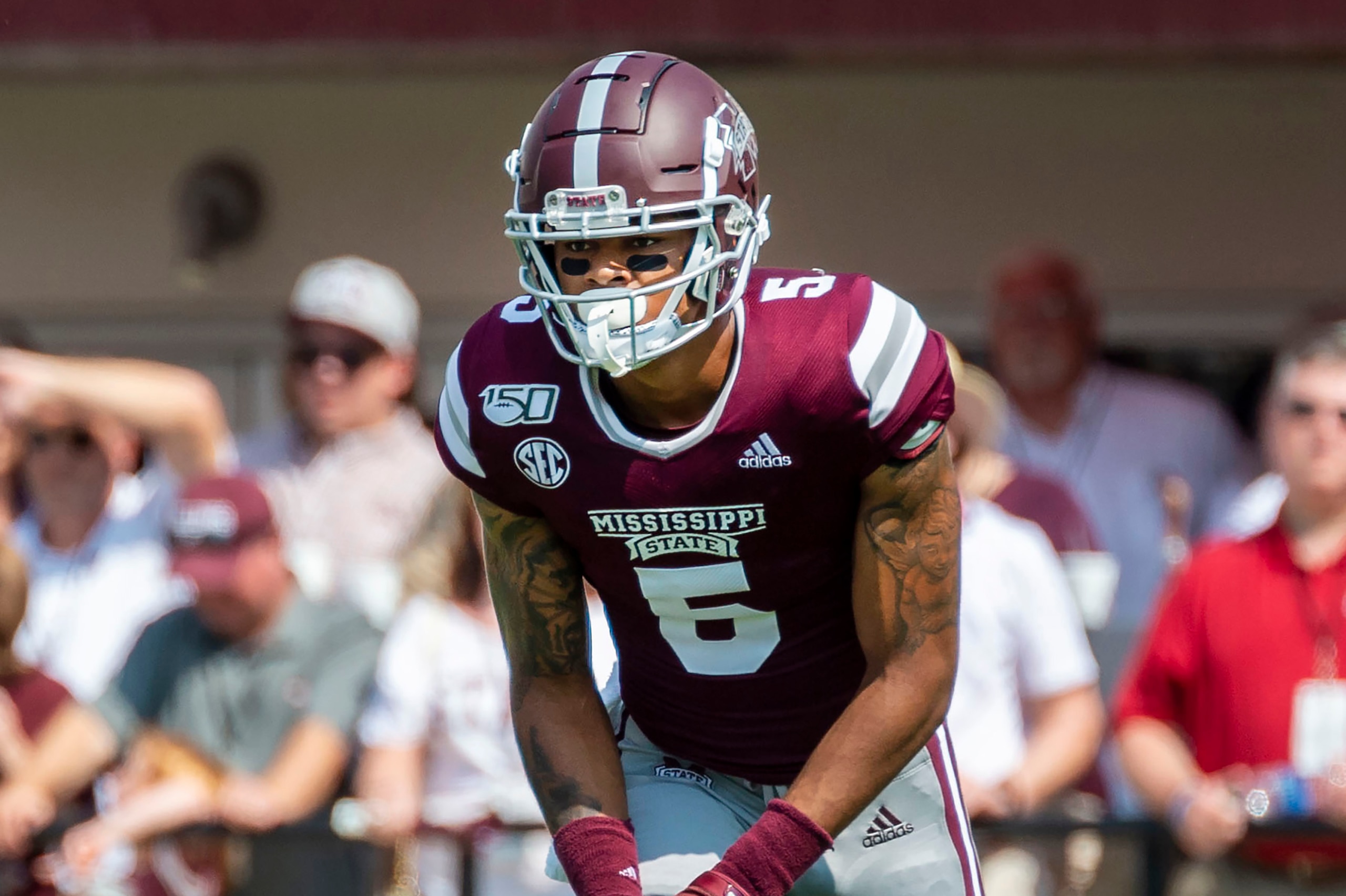 Mississippi State WR Osirus Mitchell Mississippi State WR Osirus Mitchell