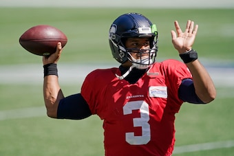 Seattle Seahawks quarterback Russell Wilson