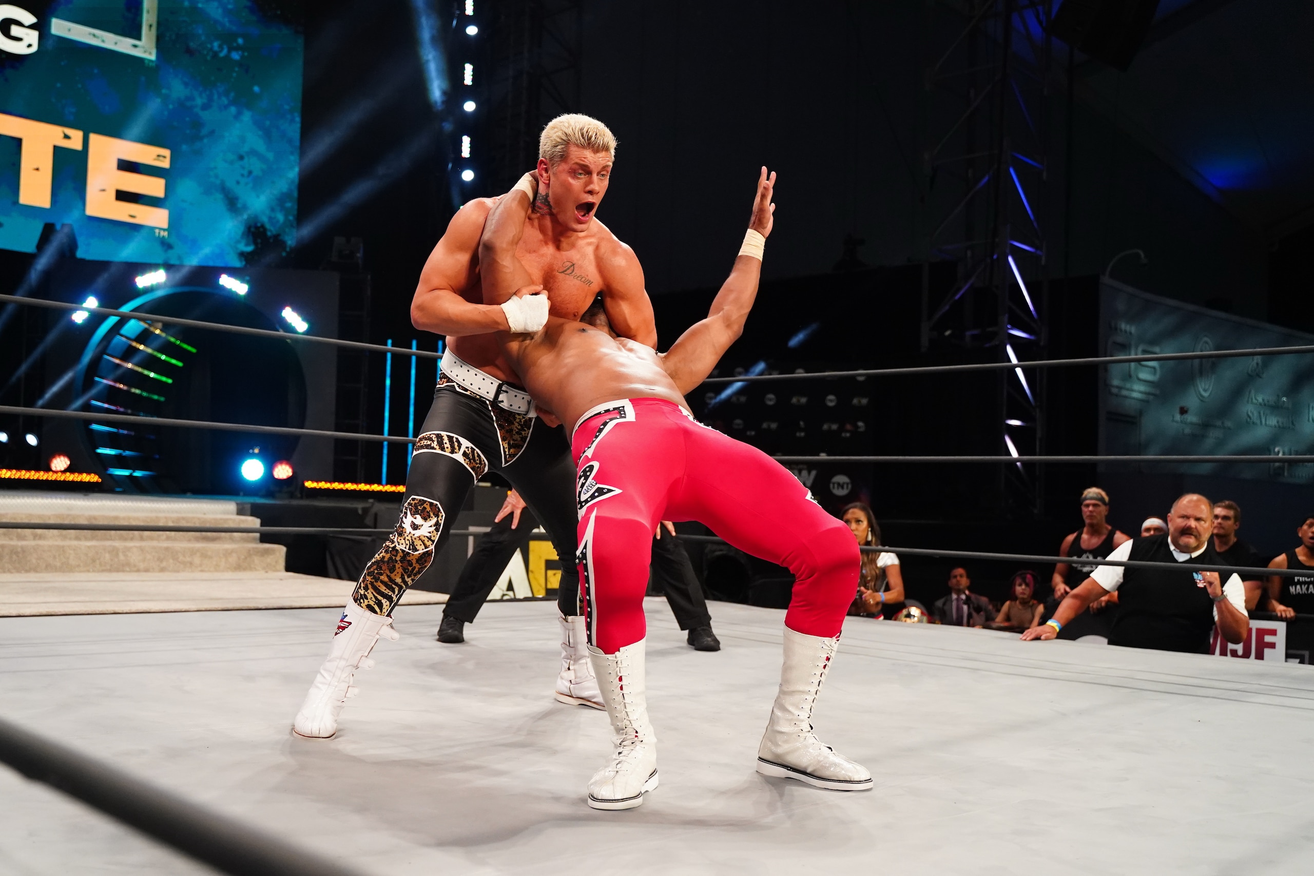 Cody Rhodes has a posse.