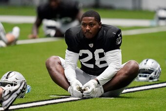 Las Vegas Raiders running back Josh Jacobs