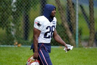 New England Patriots running back Sony Michel