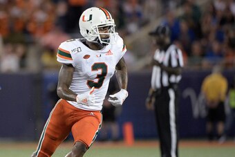 Miami WR Mike Harley