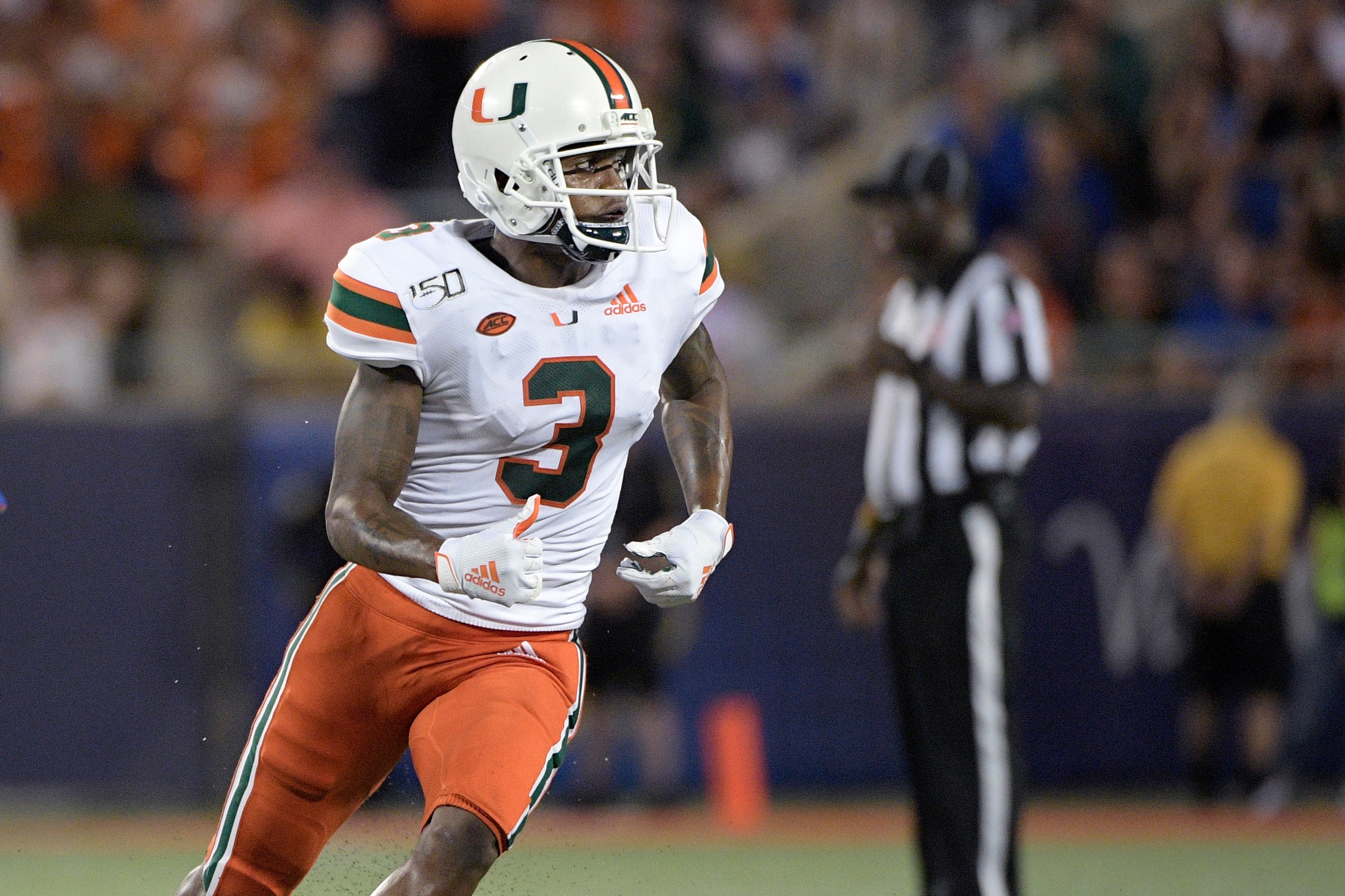 Miami WR Mike Harley Miami WR Mike Harley