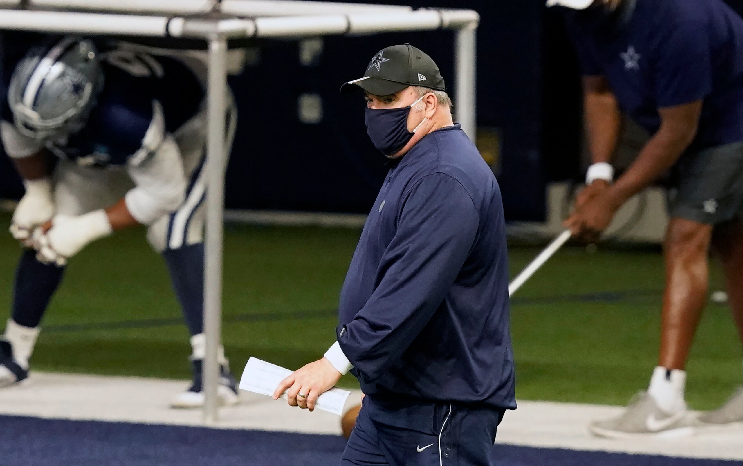 Cowboys head coach Mike McCarthy