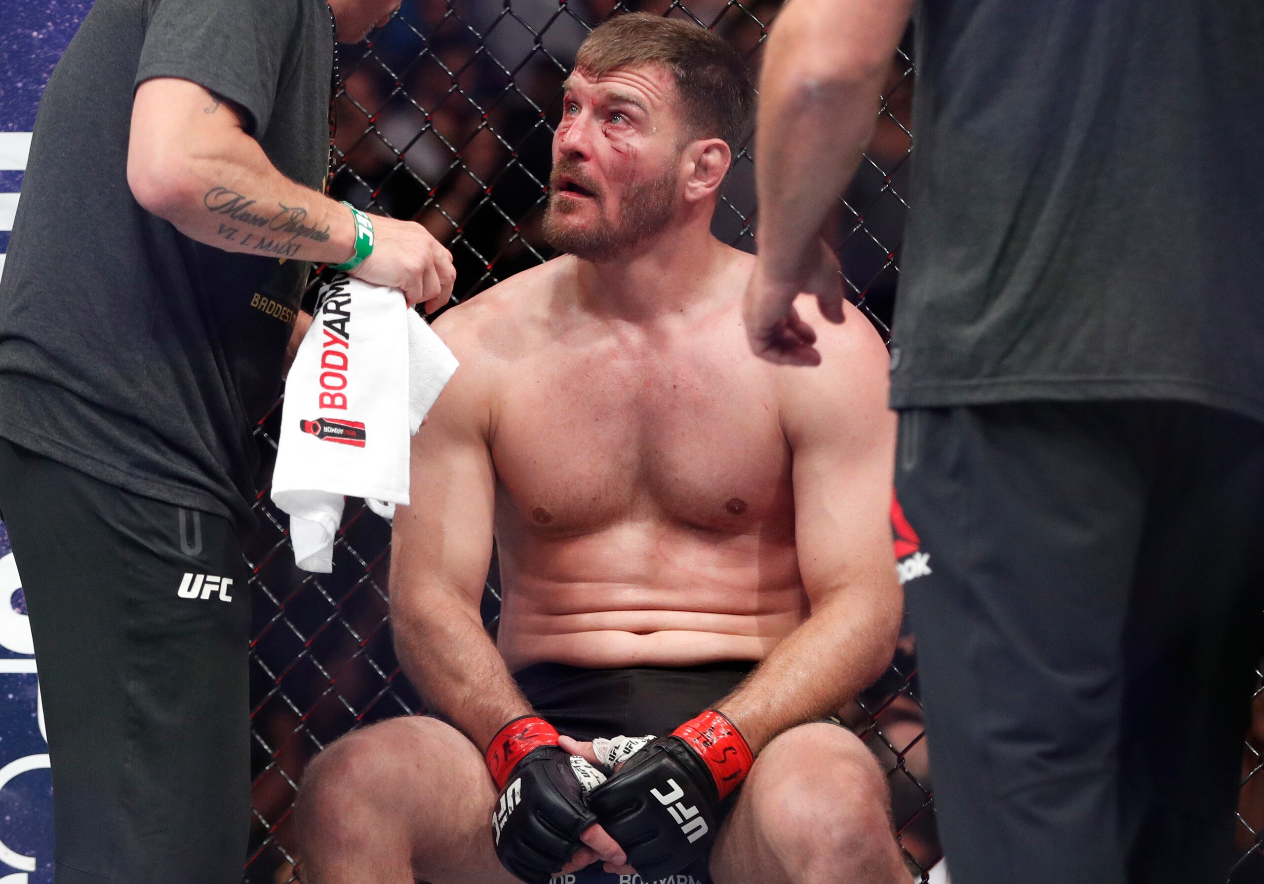 Does the current UFC heavyweight champ want Lesnar? Does the current UFC heavyweight champ want Lesnar?