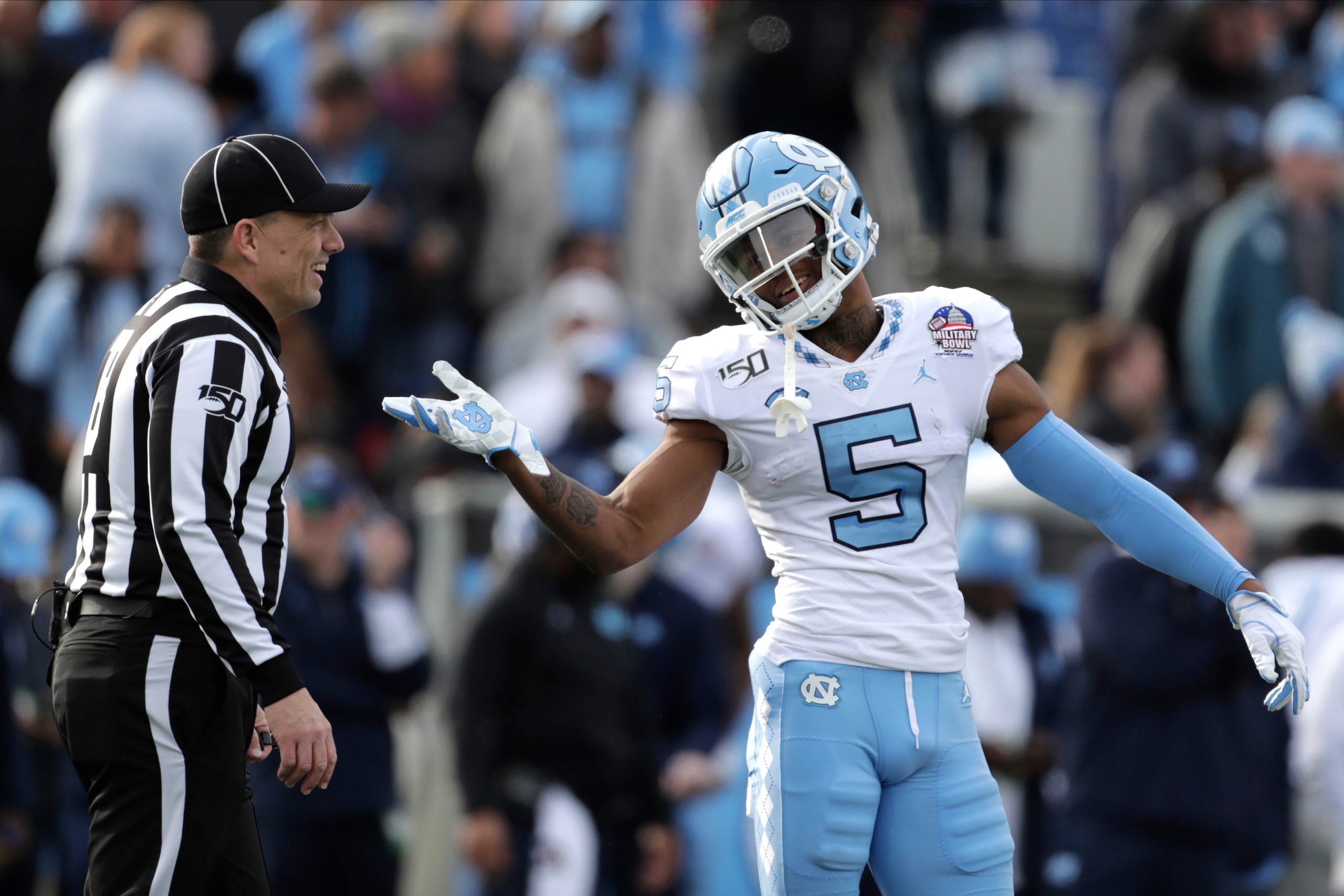 North Carolina WR Dazz Newsome North Carolina WR Dazz Newsome