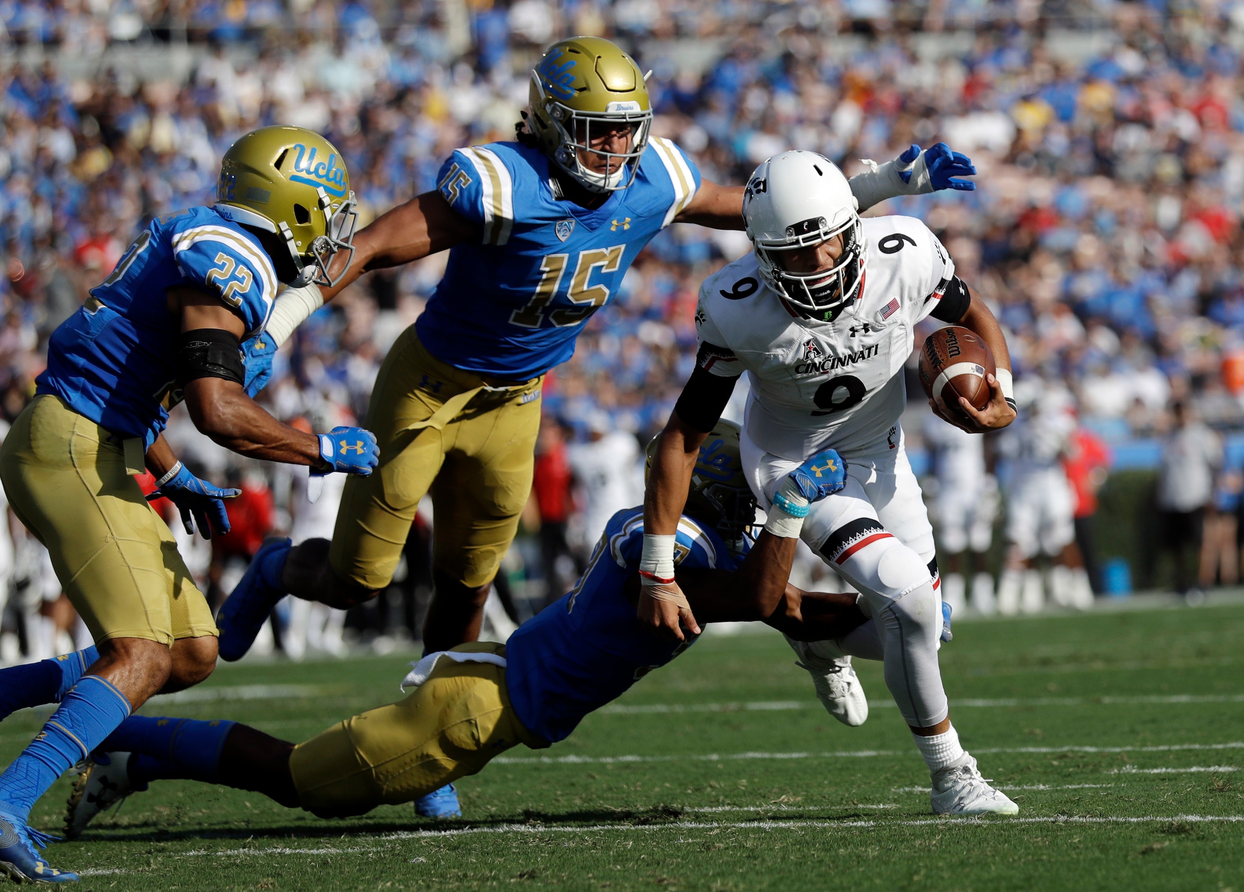Jaelan Phillips (15) while at UCLA Jaelan Phillips (15) while at UCLA