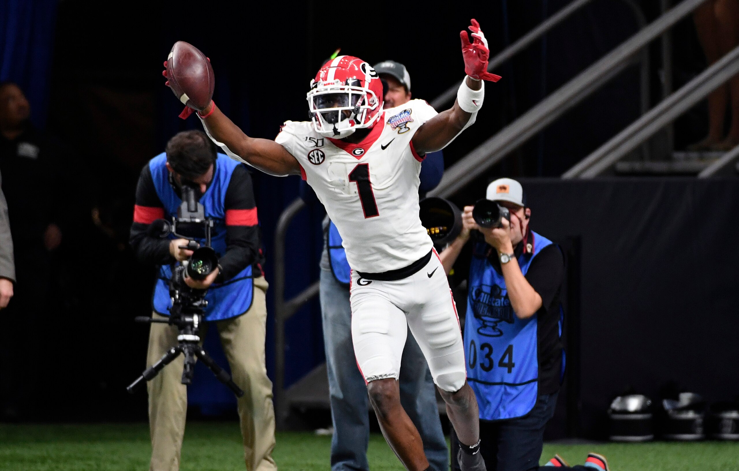 Georgia WR George Pickens Georgia WR George Pickens