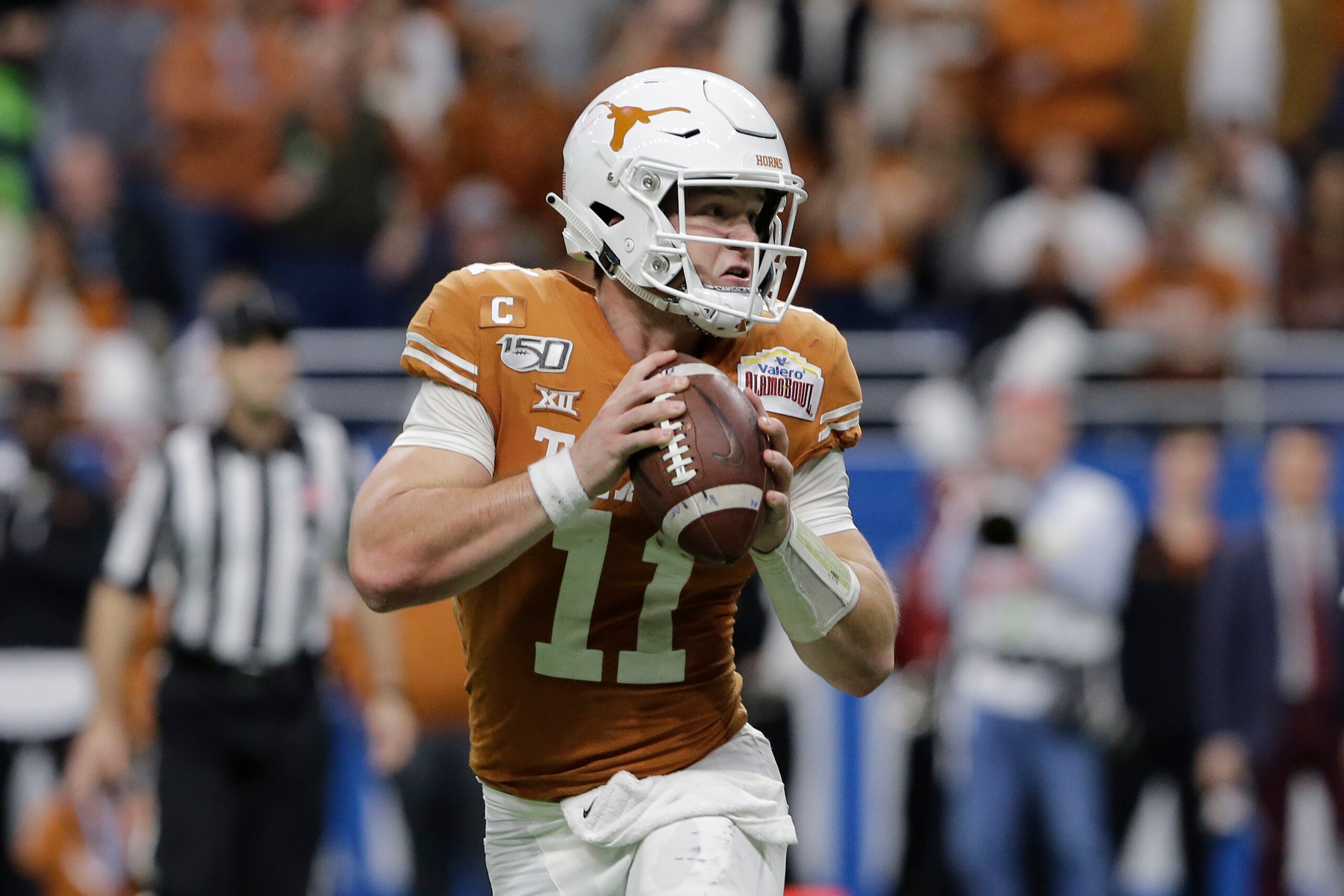 Texas QB Sam Ehlinger Texas QB Sam Ehlinger