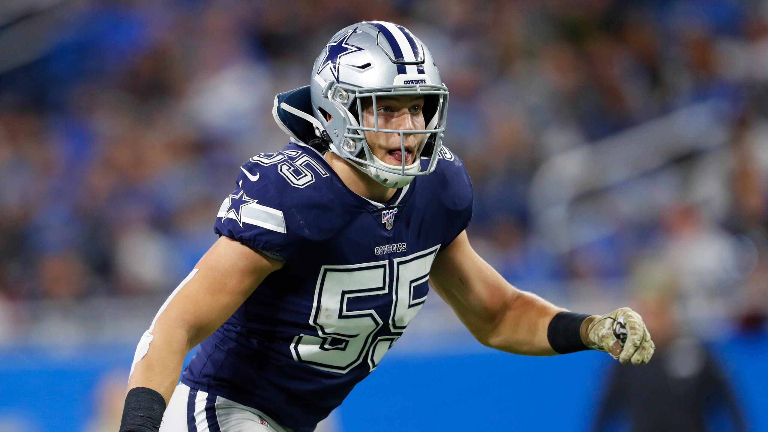 Dallas Cowboys linebacker Leighton Vander Esch Dallas Cowboys linebacker Leighton Vander Esch