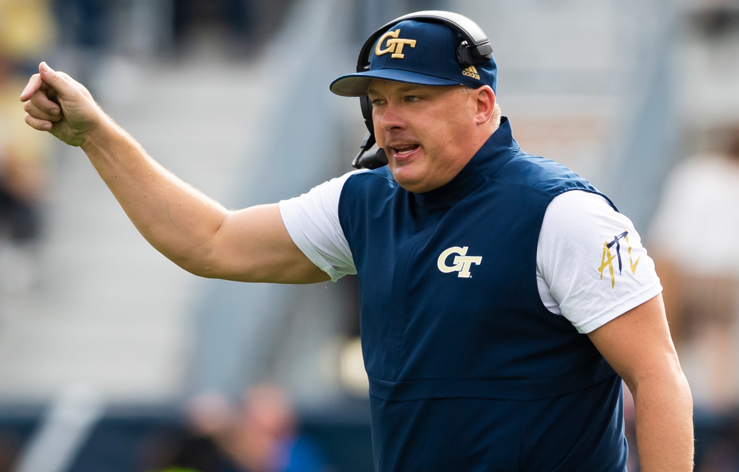 Georgia Tech HC Geoff Collins