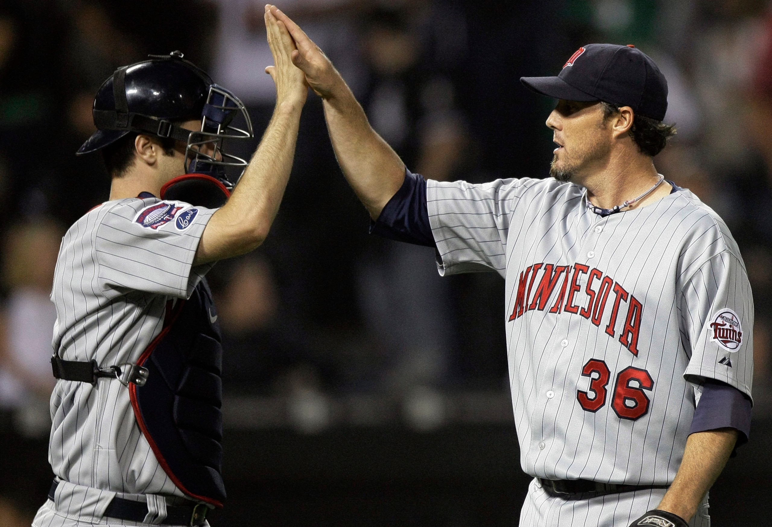 Joe Mauer and Joe Nathan