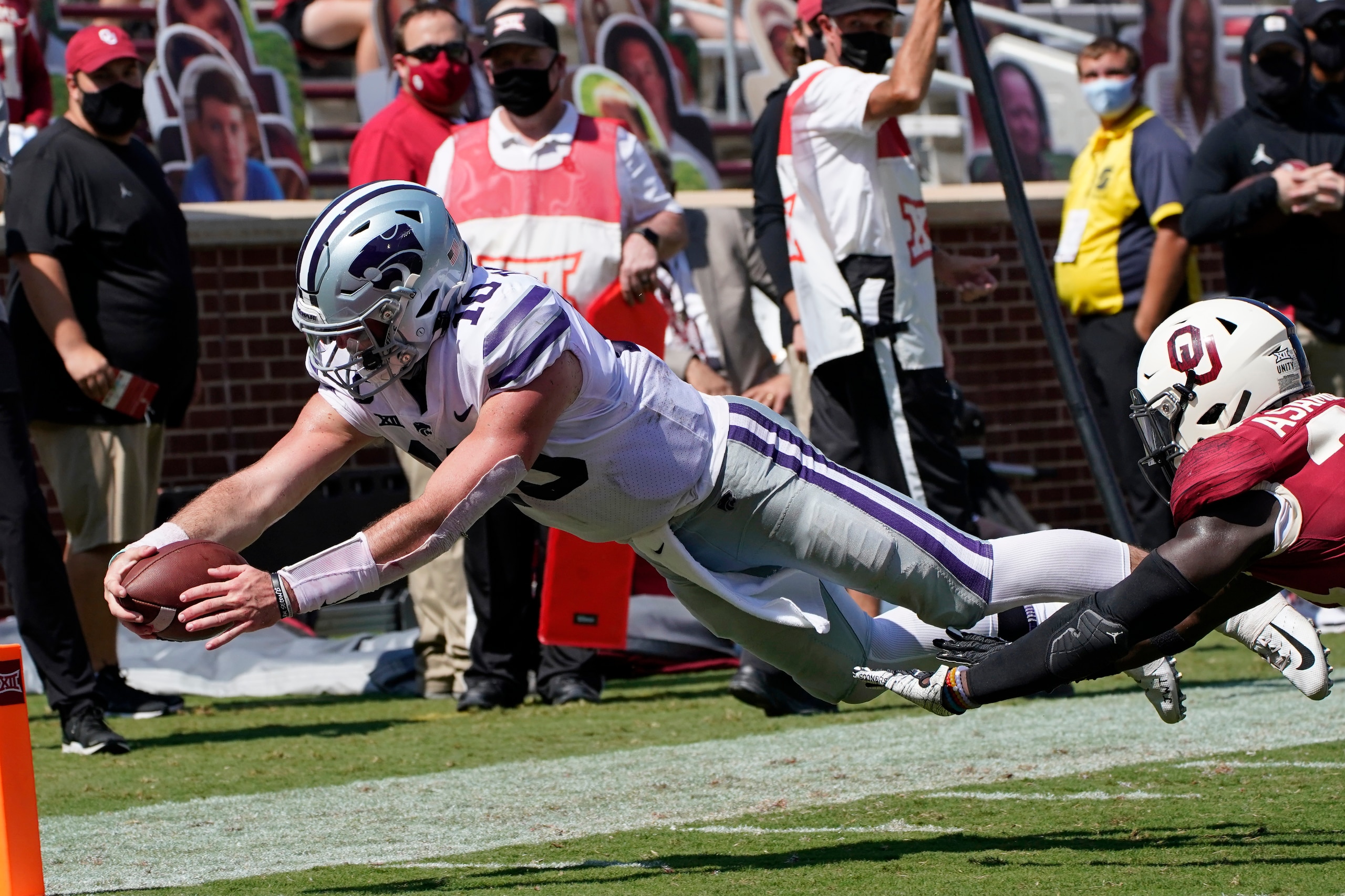 Skylar Thompson led Kansas State to a huge upset of No. 3 Oklahoma