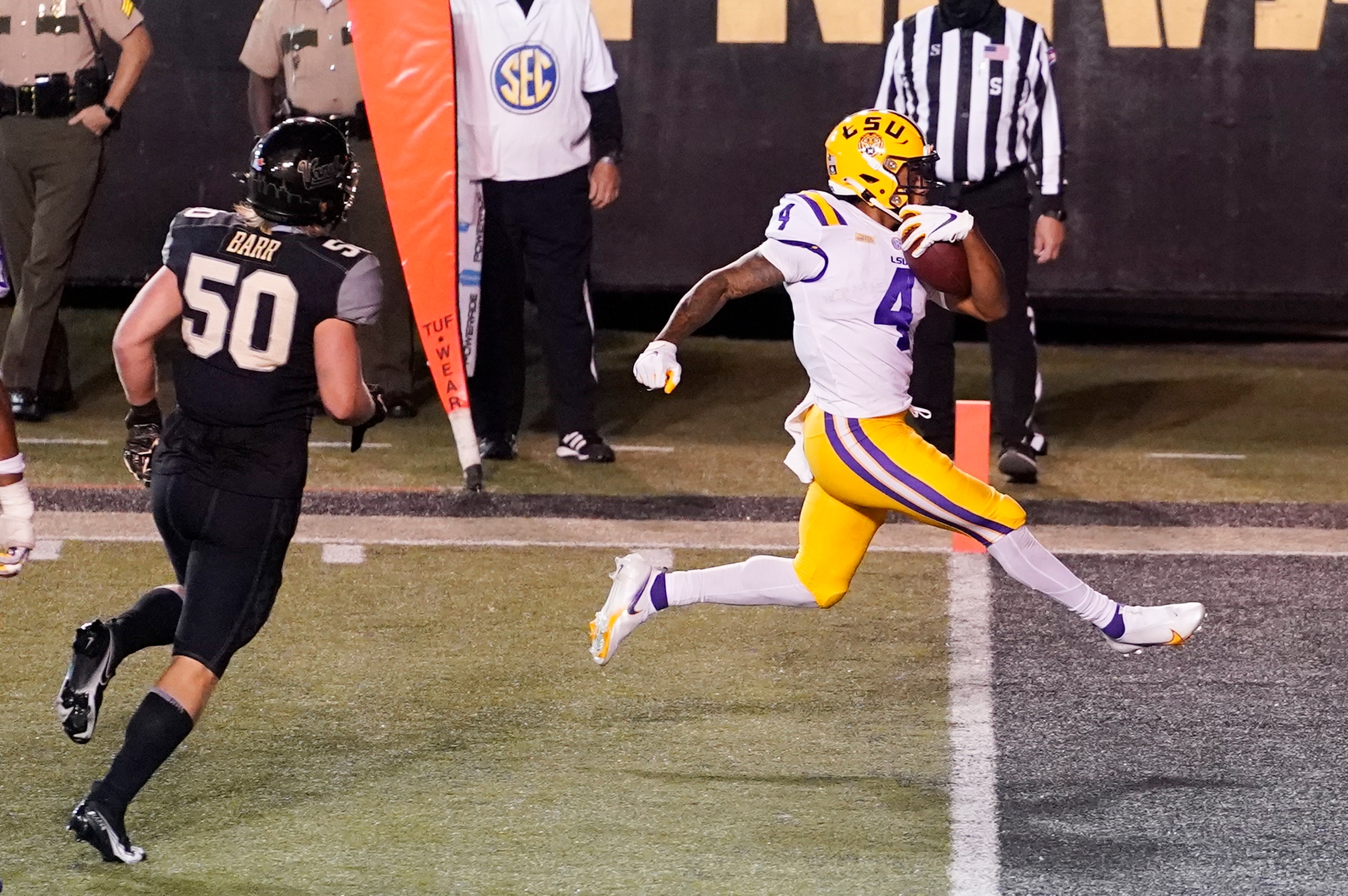 LSU RB John Emery Jr.