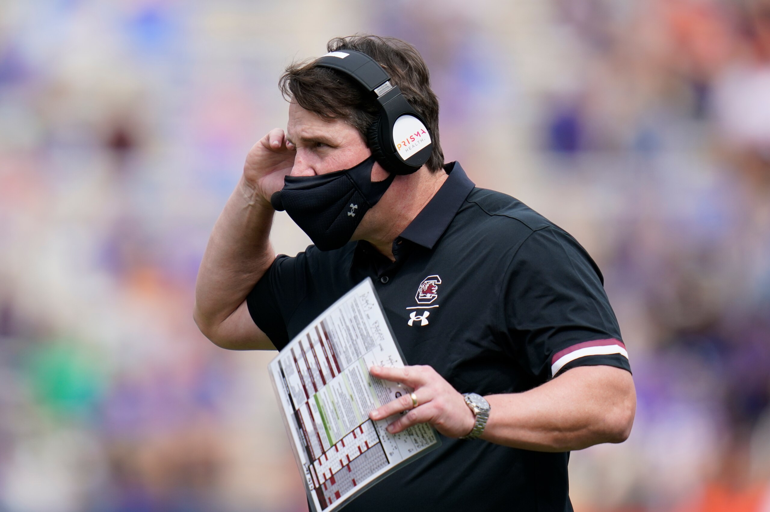 South Carolina coach Will Muschamp