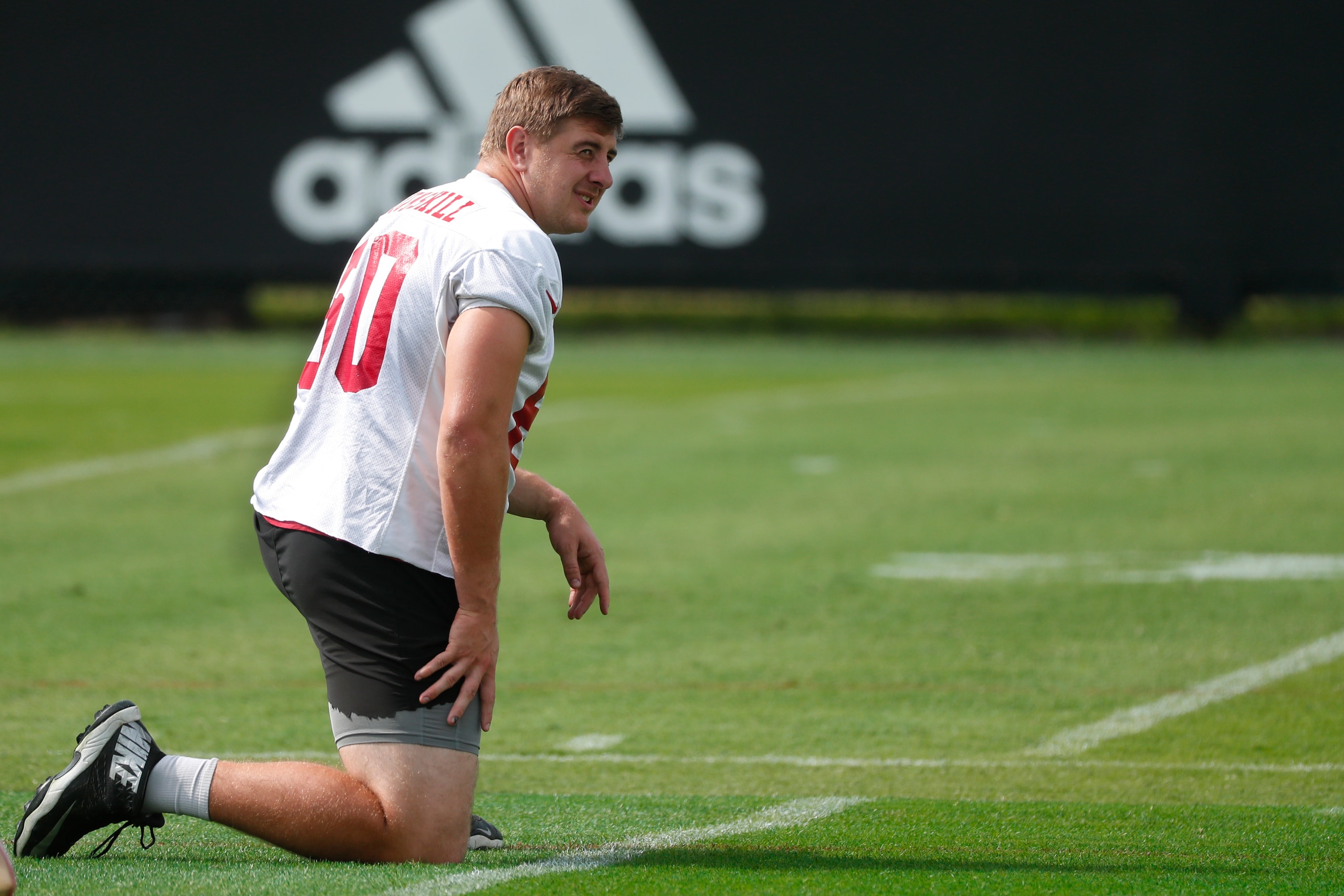 San Francisco 49ers right guard Daniel Brunskill