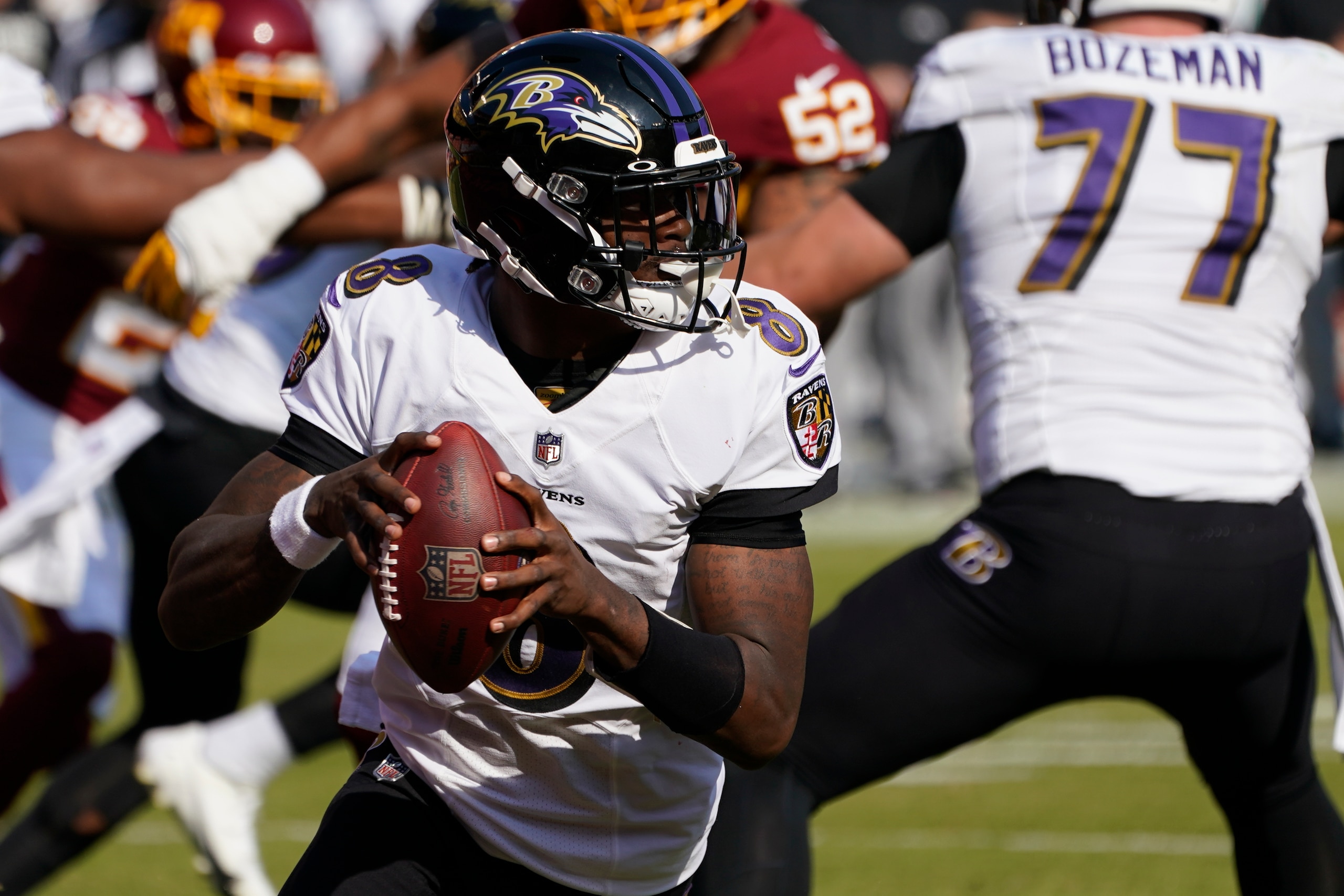 Ravens QB Lamar Jackson