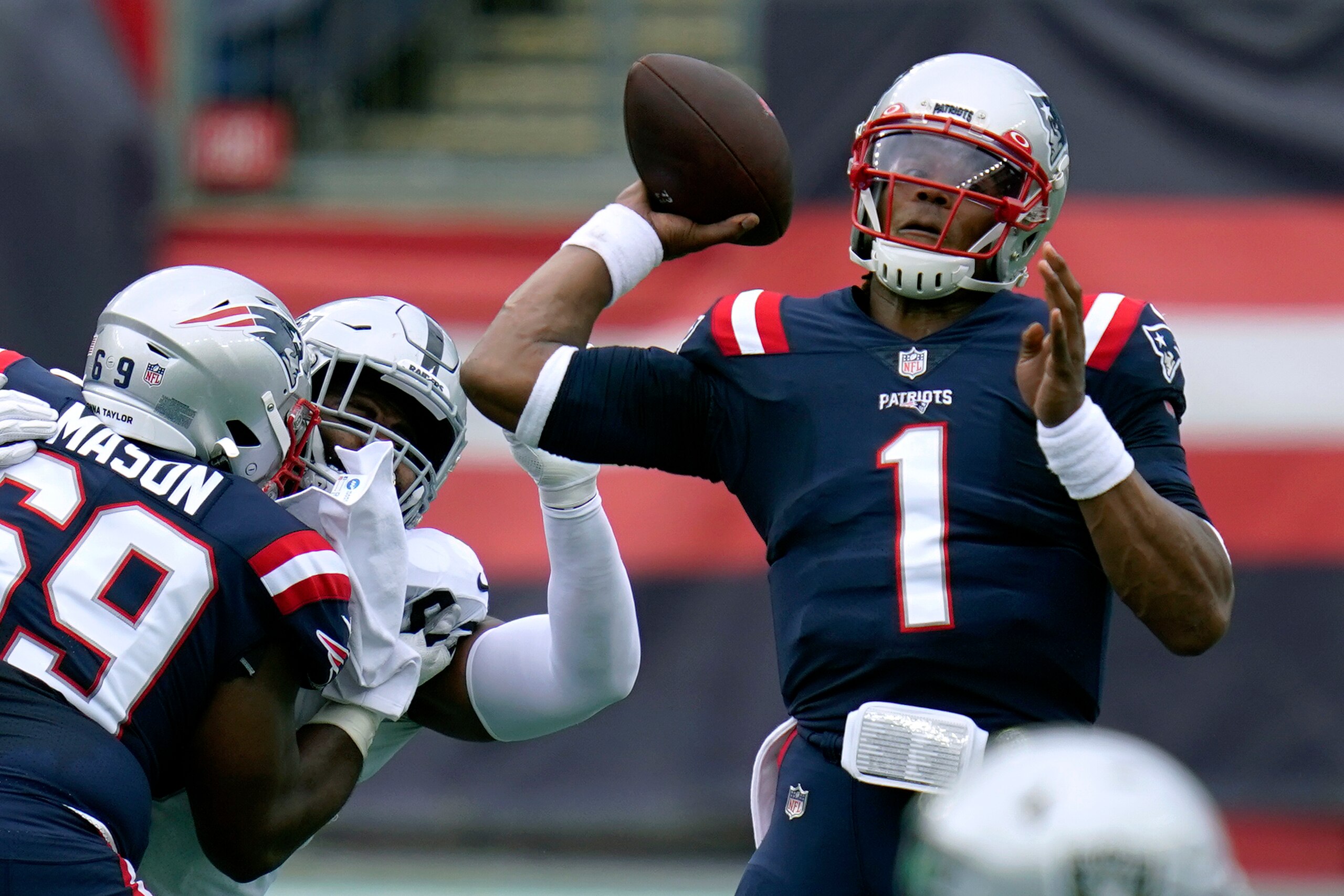 Patriots QB Cam Newton