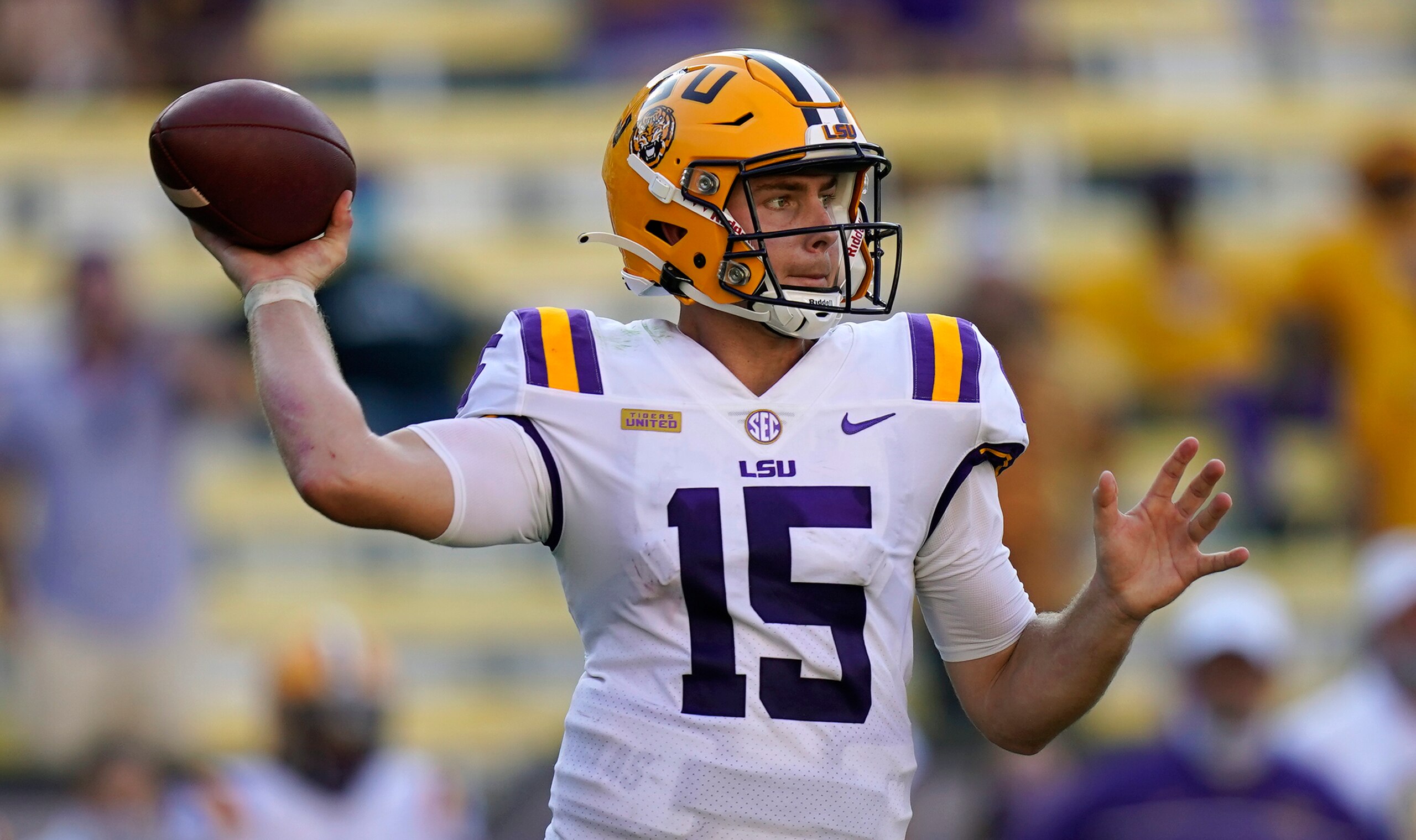 LSU QB Myles Brennan LSU QB Myles Brennan