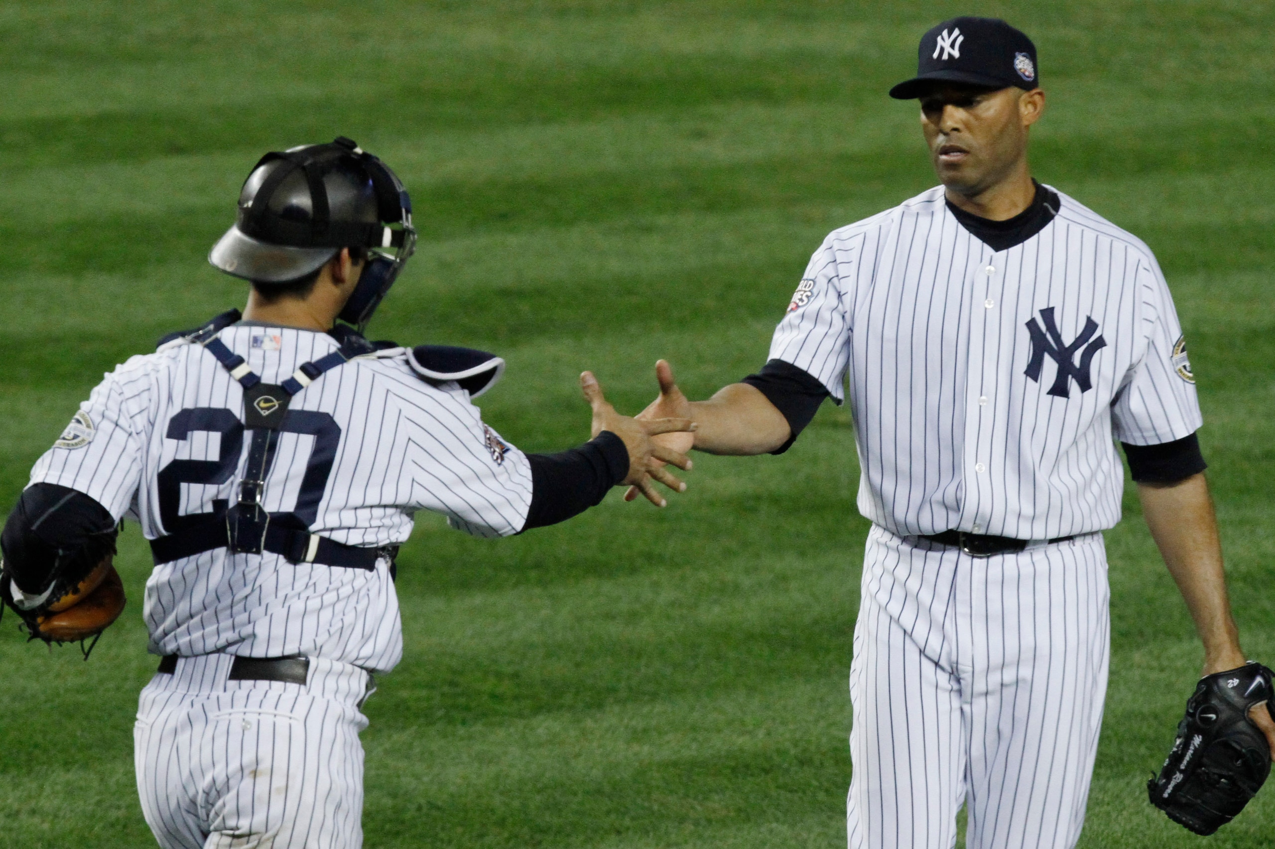 Mariano Rivera and Jorge Posada