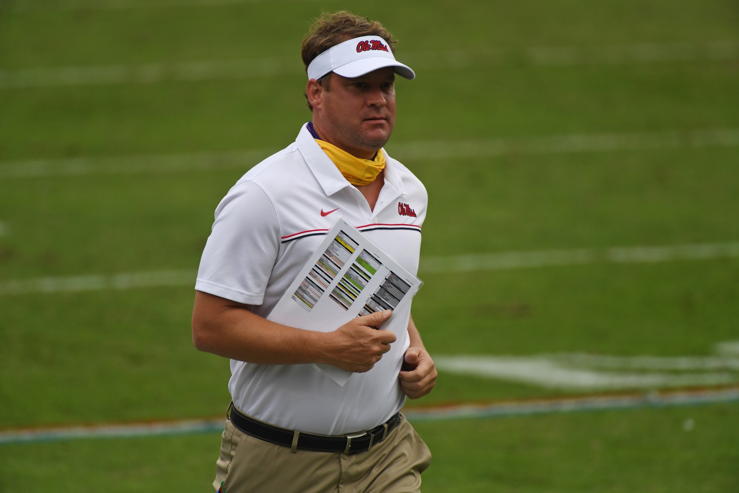 Ole Miss head coach Lane Kiffin Ole Miss head coach Lane Kiffin