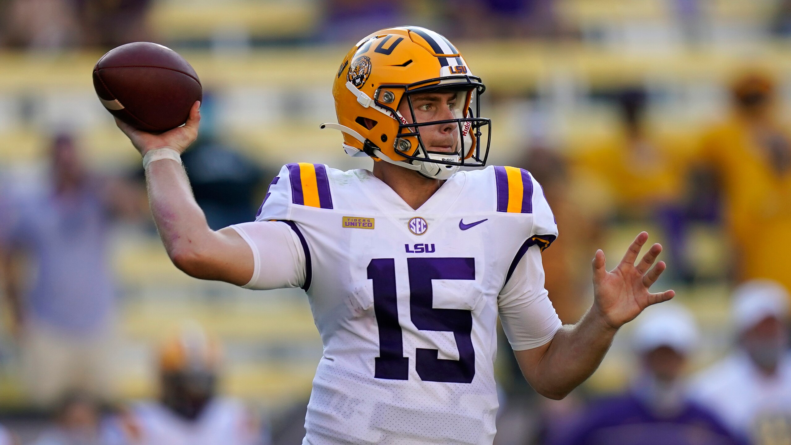 LSU QB Myles Brennan LSU QB Myles Brennan
